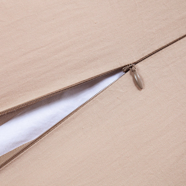 Hiend Accents Sydney Jacquard Duvet Cover Set - 3 Pieces With Luxurious Geometric Design For Modern Bedrooms Champagne Duvet Cover ,Face, 100% Polyester,Back, 100% Cotton. Pillow Sham ,100% Polyester. Fb2310ds-sk-cn