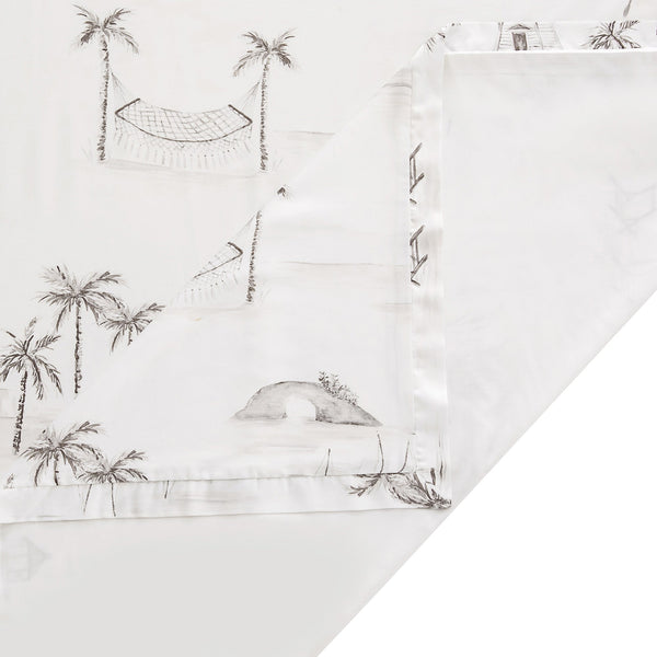 Hiend Accents Seaside Duvet Cover Set – Luxurious Lyocell With Elegant Watercolor Design For A Serene Bedroom Retreat Taupe Duvet Cover ,Face And Back, 100% Lyocell. Pillow Sham ,100% Lyocell. Fb2330ds-sk-tp