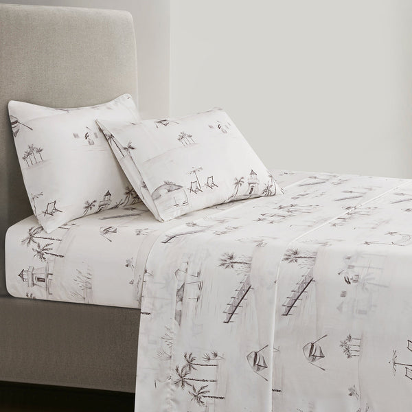 Hiend Accents Seaside Lyocell Sheet Set - Luxurious 4-piece Bedding For Sustainable Comfort And Serenity Taupe 100% Lyocell Fb2330ss-sk-tp