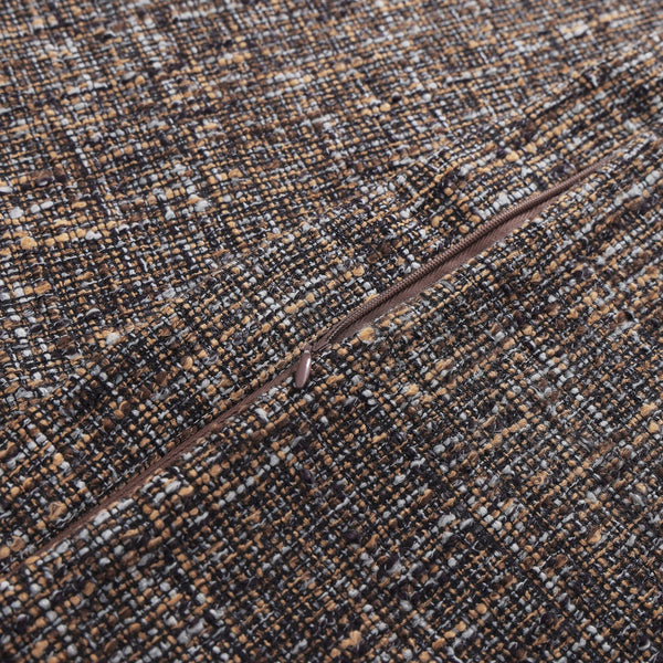 Hiend Accents Tweed Comforter Set - Elevate Your Bedroom With Timeless Elegance And Cozy Sophistication In Style Brown Comforter ,Face, 100% Polyester,Back, 100% Cotton,Fill, 100% Polyester. Pillow Sham ,100% Polyester. Fb2408-sq-br