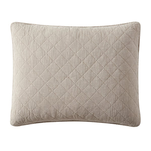 Hiend Accents Stonewashed Cotton Gauze Pillow Sham - Luxurious Softness, Unique Style, And Cozy Comfort For Any Room Sable Face And Back, 100% Cotton,Fill, 100% Polyester Fb3200ps-ss-sb