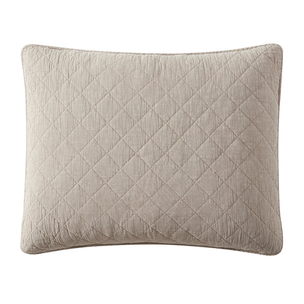 Hiend Accents Stonewashed Cotton Gauze Pillow Sham - Luxurious Softness, Unique Style, And Cozy Comfort For Any Room Sable Face And Back, 100% Cotton,Fill, 100% Polyester Fb3200ps-ss-sb