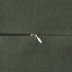 Hiend Accents Stonewashed Cotton Canvas Duvet Cover Set - Luxurious 3-piece Bedding For Timeless Style & Comfort Duffle Bag 100% Cotton Fb3400ds-sq-df