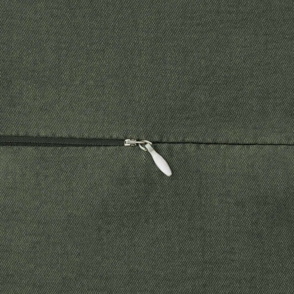 Hiend Accents Stonewashed Cotton Canvas Duvet Cover Set - Luxurious 3-piece Bedding For Timeless Style & Comfort Duffle Bag 100% Cotton Fb3400ds-sq-df