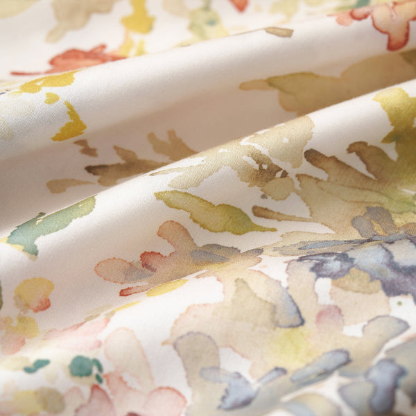 Hiend Accents Jardin Lyocell Sheet Set - Experience Luxurious Comfort With Floral Design And Hypoallergenic Quality Multi Color Face And Back, 100% Lyocell Fb3542-sq-oc