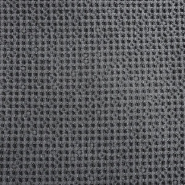 Hiend Accents Stonewashed Cotton Waffle Weave Duvet Cover Set - Luxurious Comfort For Year-round Serenity Slate 100% Cotton Fb3800ds-sq-sl