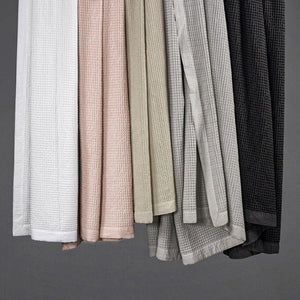 Hiend Accents Stonewashed Cotton Waffle Weave Coverlet - Elevate Your Bedroom With Timeless Comfort & Style Navy 100% Cotton Fb3800-kg-na