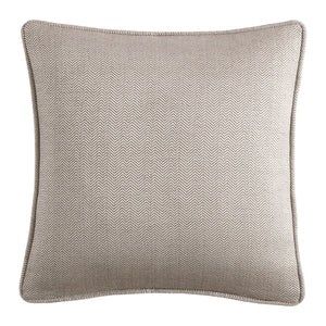 Hiend Accents Chenille Herringbone Euro Sham - Luxuriously Soft, Timeless Style For Cozy Bedroom Elegance Sand 100% Polyester Fb3901es-os-sn