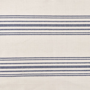 Hiend Accents Prescott Duvet Cover Set - Elegant Ticking Stripe Design For A Serene And Inviting Bedroom Retreat Navy Duvet Cover ,Face, 100% Polyester,Back, 100% Cotton. Pillow Sham ,100% Polyester. Fb6200-sk-na