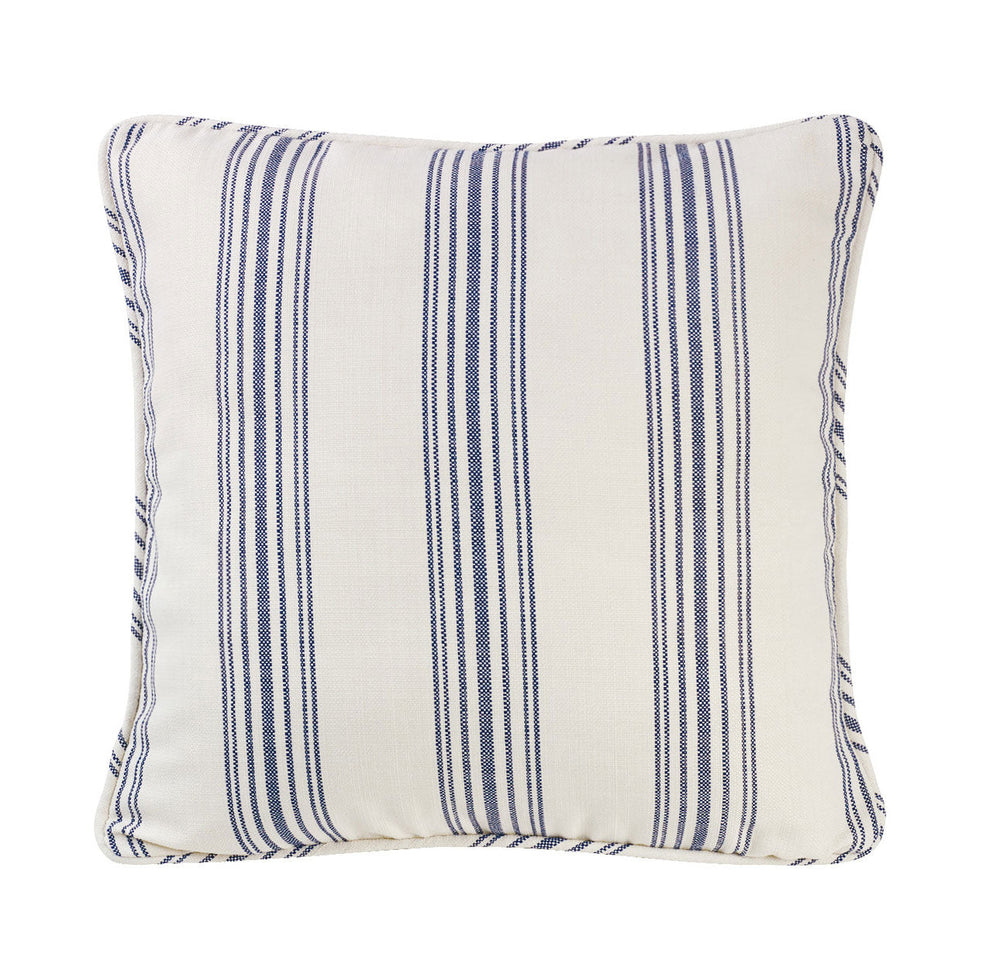 Hiend Accents Prescott Piped Euro Sham - Elevate Your Bedding With Timeless Style And Classic Design Elements White,Taupe 100% Polyester Fb6200e2-os-tp