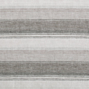 Hiend Accents 100% French Flax Linen Duvet Cover Set – Luxurious 3-piece Bedding For Serene Bedroom Elegance Charcoal 100% Linen Fb7110ds-sq-cl