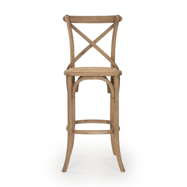 Parisienne Cafe Bar Stool Natural Oak FC035 Bar E255 Zentique