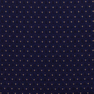 English Elm HERCULES Trapezoidal Back Stacking Banquet Chair - Stylish, Durable Comfort for Events & Gatherings Navy Patterned Fabric/Gold Frame FD-BHF-1-ALLGOLD-0849-NVY-GG