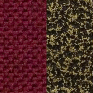 English Elm HERCULES Series Stacking Banquet Chair with Trapezoidal Back for Events, Easy Storage, 500 lb Capacity Burgundy Fabric/Gold Vein Frame FD-BHF-2-BY-GG