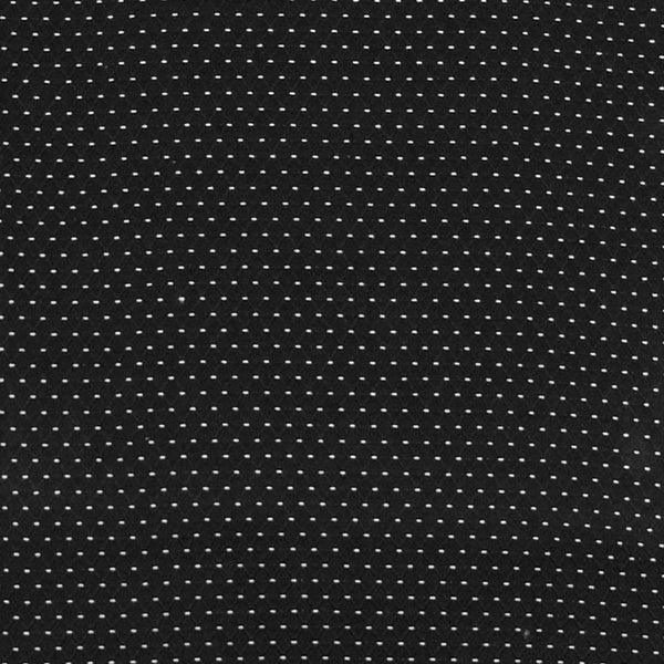 English Elm HERCULES Crown Back Banquet Chair - Elegant Navy Upholstered Seat, Sturdy Gold Frame for Events Black Dot Patterned Fabric/Silver Vein Frame FD-C01-SILVERVEIN-S076-GG