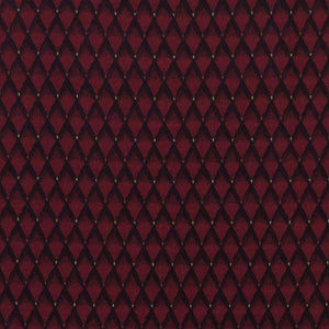 English Elm HERCULES Elegant Dome Back Stacking Banquet Chair for Events - Durable & Comfortable Seating Solution Burgundy Patterned Fabric/Gold Frame FD-C03-ALLGOLD-EFE1679-GG