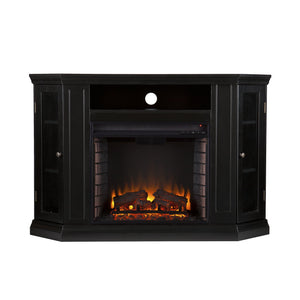 Safavieh Claremont Convertible Electric Fireplace With Remote For Living Room Or Bedroom Use FE9315
