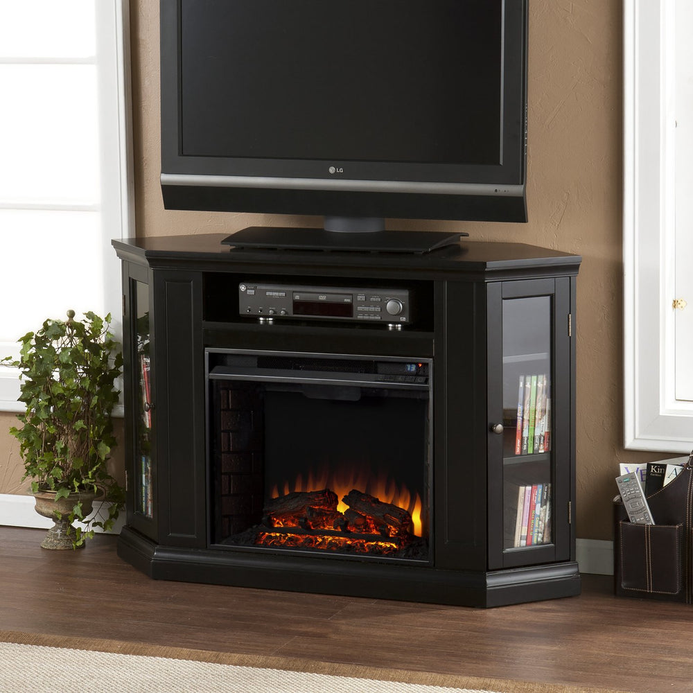 Safavieh Claremont Convertible Electric Fireplace With Remote For Living Room Or Bedroom Use FE9315