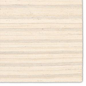 Jaipur Living Fede Ascent Fed01 Handwoven Handmade 100% Jute Lines Stripes Indoor Rug Ivory, Light Gray 100% Jute Rug160787