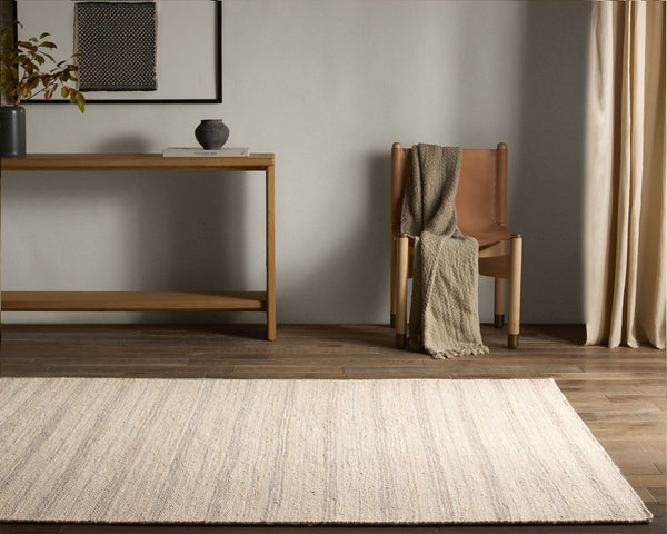 Jaipur Living Fede Ascent Fed01 Handwoven Handmade 100% Jute Lines Stripes Indoor Rug Ivory, Light Gray 100% Jute Rug160787