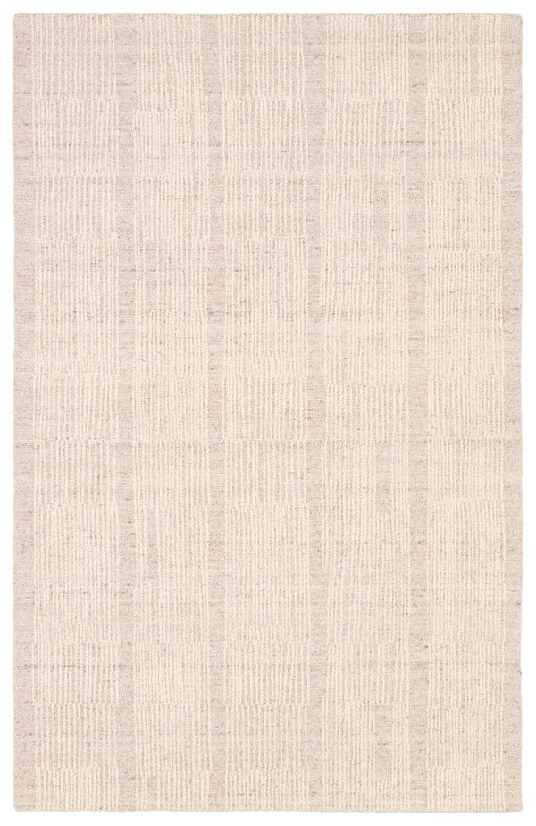 Jaipur Living Finnigan Edher Fgn02 Tufted Handmade 100% Wool Lines Stripes Indoor Rug Tan, Cream 100% Wool, 100% Cotton Rug160744