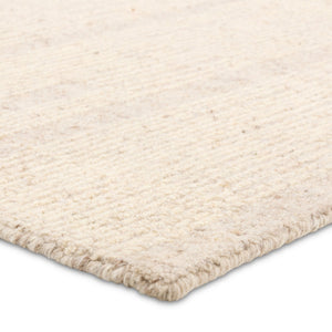 Jaipur Living Finnigan Edher Fgn02 Tufted Handmade 100% Wool Lines Stripes Indoor Rug Tan, Cream 100% Wool, 100% Cotton Rug160744