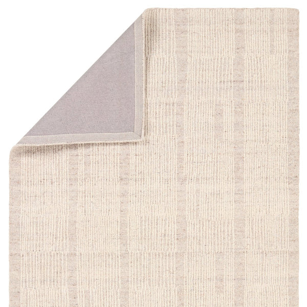 Jaipur Living Finnigan Edher Fgn02 Tufted Handmade 100% Wool Lines Stripes Indoor Rug Tan, Cream 100% Wool, 100% Cotton Rug160744