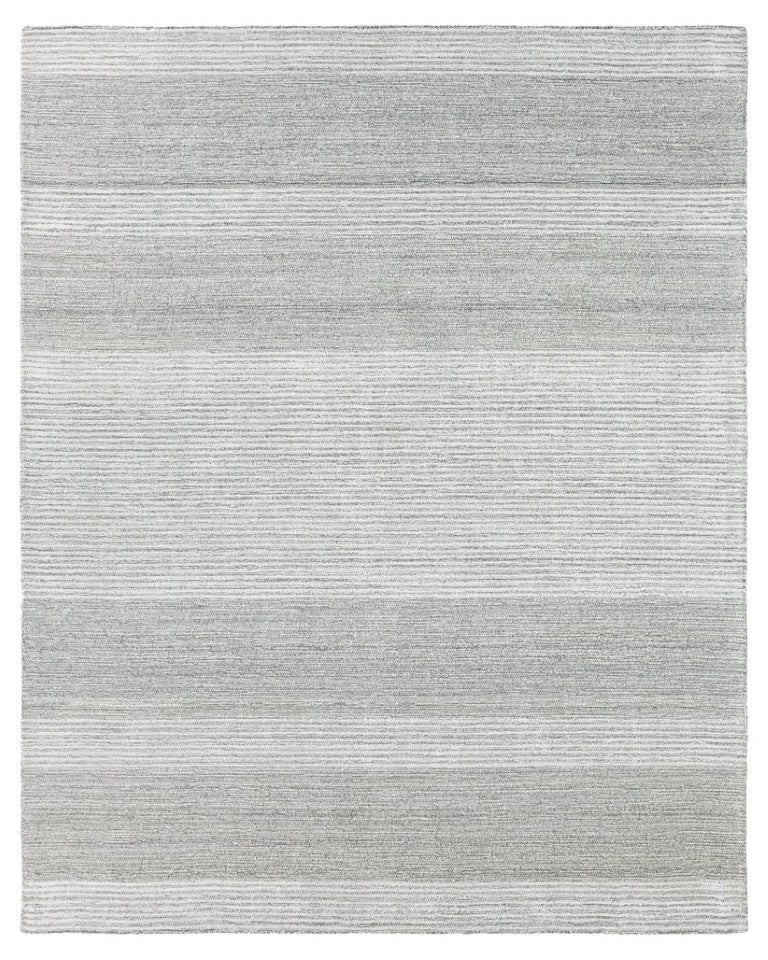 Jaipur Living Vibe Langra 18" Swatch — Handmade All-Natural Wool, Tan/Beige Abstract Stripes, Overtufted Texture RSW105138