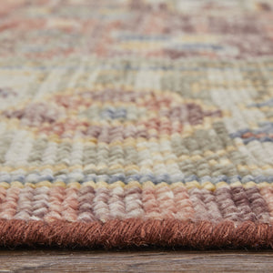 Feizy Rugs Fillmore Hand-Knotted Wool Medallion Accent Rug Persian Inspired Transitional Decor 4' x 6' FIL69CKFRSTBGEC00