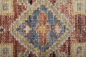 Feizy Rugs Fillmore Hand-Knotted Wool Medallion Accent Rug Persian Inspired Transitional Decor 4' x 6' FIL69CKFRSTBGEC00