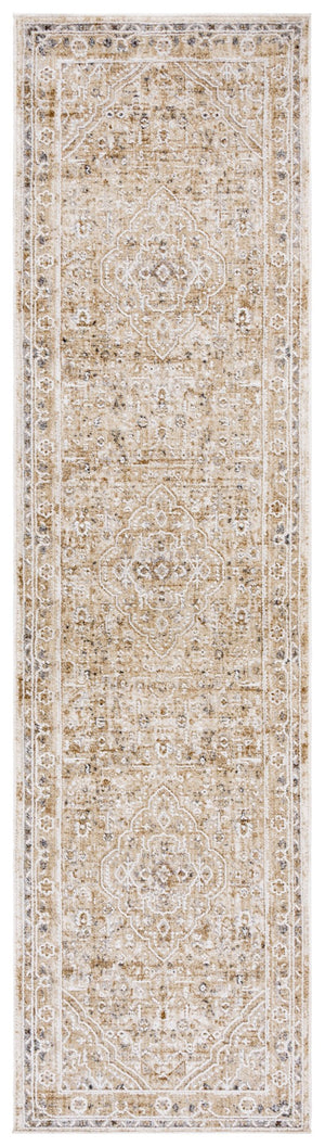 Safavieh Finley Elegant Traditional Runner Rug - Durable Power Loomed Design For Cozy Home Décor Style Beige ,Ivory Polyester Fin304b-4
