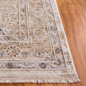 Safavieh Finley Elegant Runner Rug - Traditional Power Loomed Design In Soft Neutral Tones For Any Decor Beige ,Ivory Polyester Fin304b-5