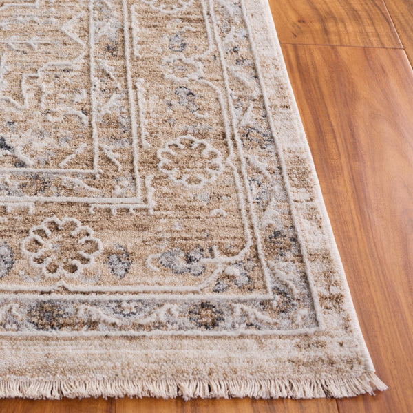 Safavieh Finley Elegant Traditional Runner Rug - Durable Power Loomed Design For Cozy Home Décor Style Beige ,Ivory Polyester Fin304b-4