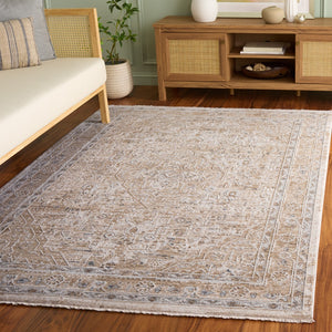 Safavieh Finley Elegant Traditional Runner Rug - Durable Power Loomed Design For Cozy Home Décor Style Beige ,Ivory Polyester Fin304b-4