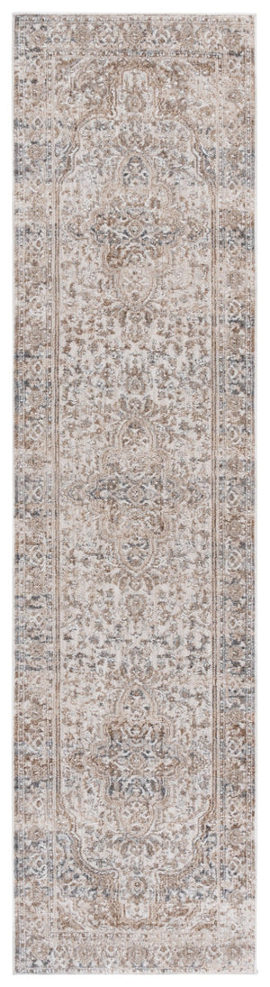 Safavieh Finley Exquisite Runner Rug – Timeless Elegance For Hallways, Traditional Style, Crafted In Turkey Beige ,Grey Polyester Fin308b-210