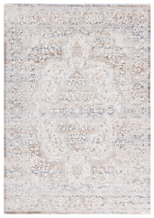 Safavieh Finley Elegant Runner Rug - Timeless Turkish Design For Hallways And Foyers, Soft & Stylish Touch Beige ,Grey Polyester Fin308b-5