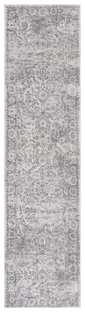 Safavieh Finley Elegant Traditional Runner Rug - Soft Polyester, Power Loomed, Classic Grey/Beige Charm For Home Grey ,Beige Polyester Fin316f-28