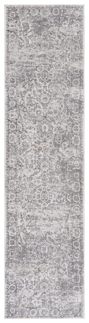 Safavieh Finley Elegant Runner Rug In Grey And Beige - Traditional Charm For Hallways & Narrow Spaces Grey ,Beige Polyester Fin316f-210