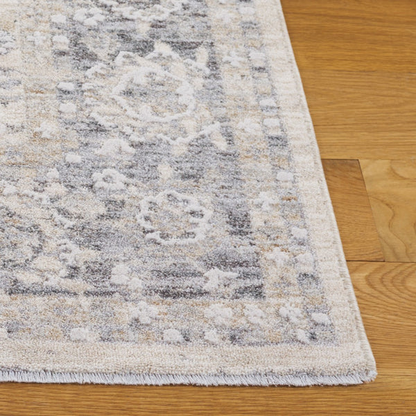 Safavieh Finley Elegant Runner Rug In Grey And Beige - Traditional Charm For Hallways & Narrow Spaces Grey ,Beige Polyester Fin316f-210