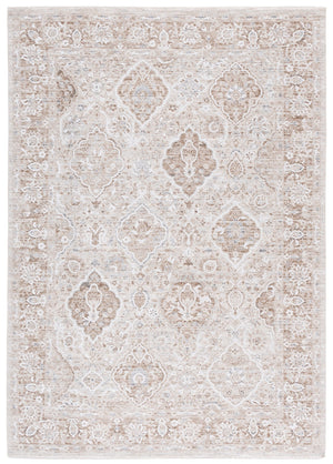 Safavieh Finley Elegant Traditional Runner Rug – Luxurious Polyester, Perfect For Hallways And Long Spaces Brown ,Grey Polyester Fin318t-4