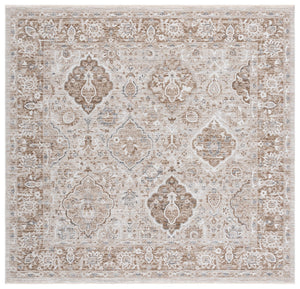 Safavieh Finley Elegant Traditional Runner Rug – Luxurious Polyester, Perfect For Hallways And Long Spaces Brown ,Grey Polyester Fin318t-4