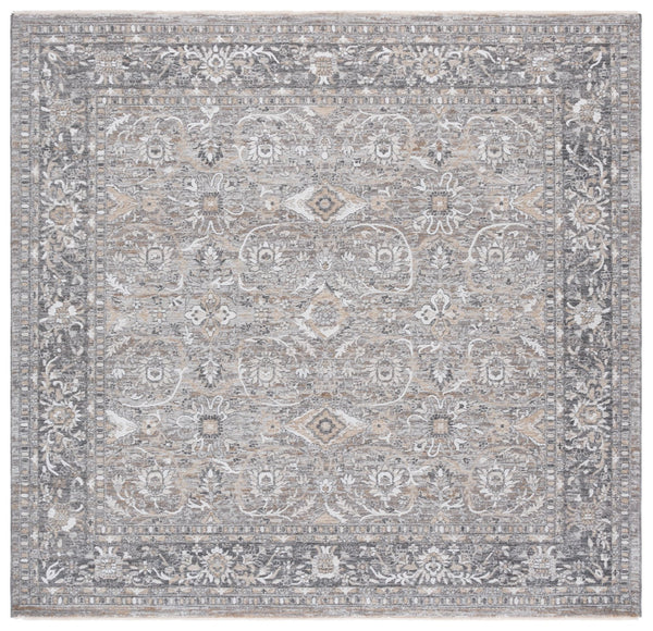 Safavieh Finley Elegant Hallway Runner Rug – Stylish Grey Tones For Classic And Modern Interiors, 8 Feet Long Grey ,Light Grey Polyester Fin320f-7sq