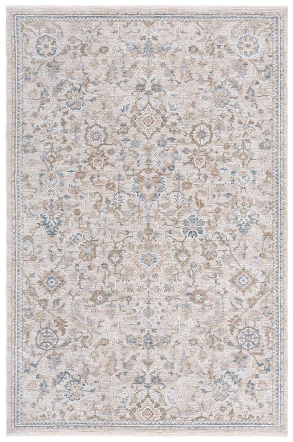 Safavieh Finley Elegant Hallway Runner Rug - Durable Polyester, Traditional Design, Perfect For Any Space Beige ,Blue Polyester Fin322b-210