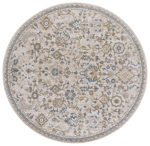 Safavieh Finley Elegant Hallway Runner Rug - Durable Polyester, Traditional Design, Perfect For Any Space Beige ,Blue Polyester Fin322b-210