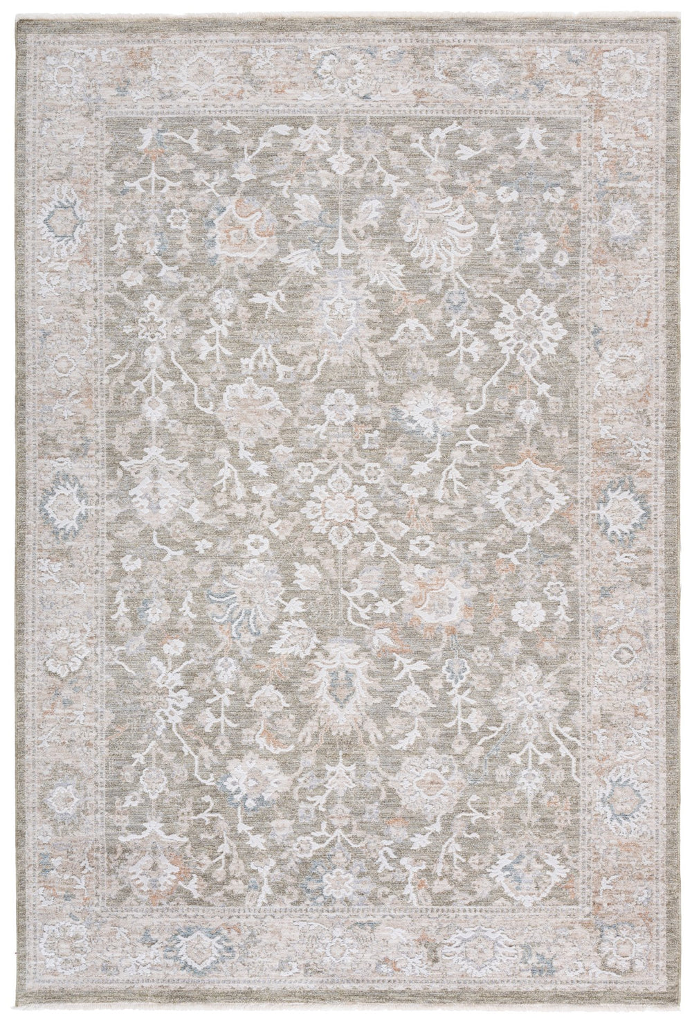 Safavieh Finley Area Rug - Elegant Runner In Calming Green And Beige For Hallways And Narrow Spaces Green ,Beige Polyester Fin326y-28