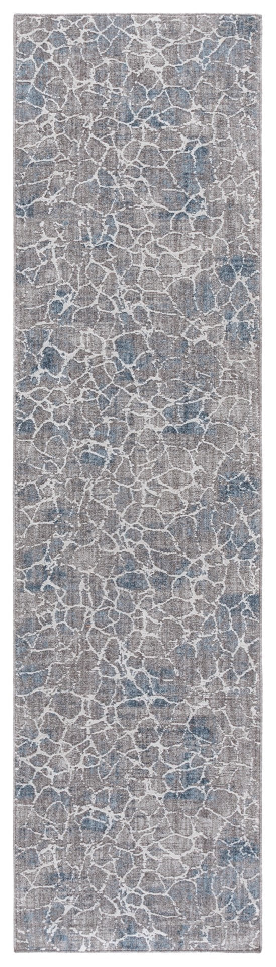 Safavieh Finley Modern Area Rug - Elegant, Power Loomed Polyester Design For Contemporary Home Décor Grey ,Blue Polyester Finm332f-4