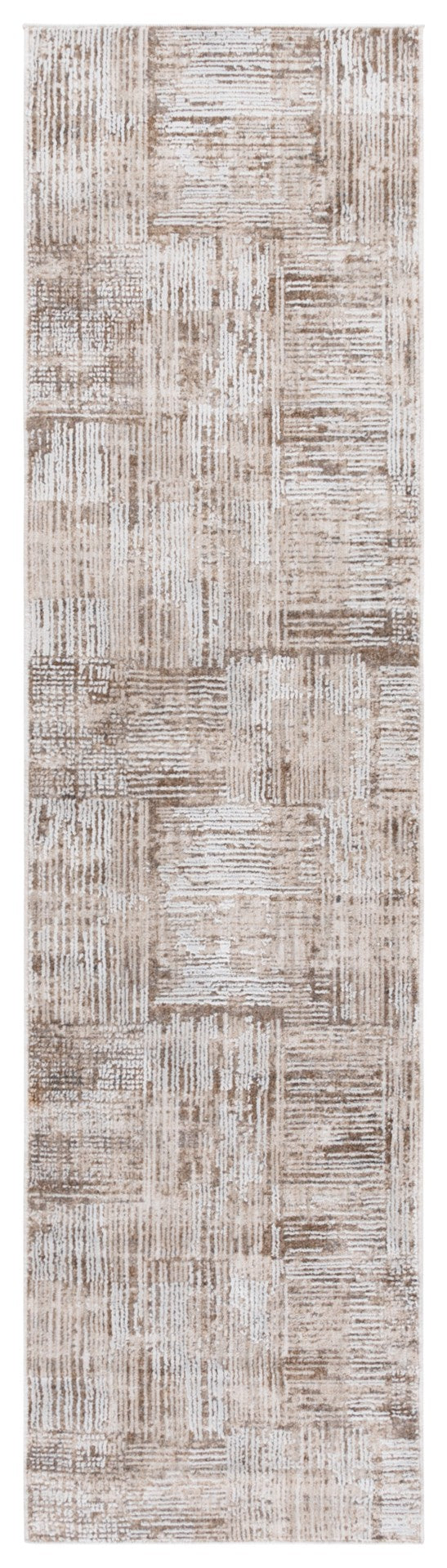 Safavieh Finley Modern Runner Rug - Elegant Power Loomed Polyester From Turkey For Stylish Home Decor Ivory ,Beige Polyester Finm336a-210
