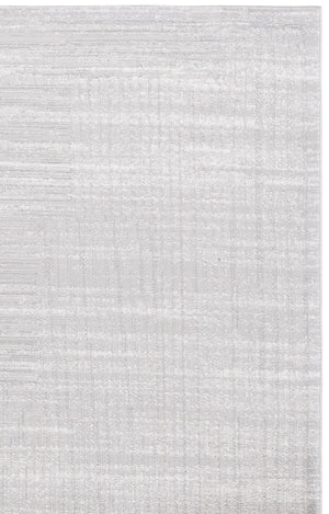 Safavieh Flint Low-Profile Grey Ivory Area Rug 5'3"X7'6" - Durable Power-Loomed Turkey, Stain-Resistant Modern Blend FIT404F-5