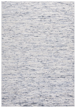 Safavieh Flint Low-Profile Area Rug 5'3" X 7'6" Blue-Grey Seamless Modern Pattern, Power-Loomed Durable Comfort FIT406M-5