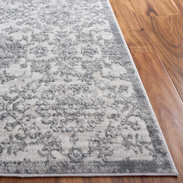 Safavieh Flint Low-Profile Grey Area Rug 5X7.5 – Modern Transitional Power-Loomed, Durable Soft Feel FIT408F-5